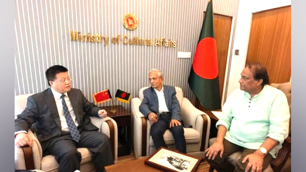 বাংলাদেশের সঙ্গে সাংস্কৃতিক সহযোগিতা আরও জোরদারে আগ্রহী চীন