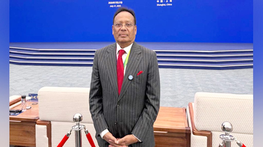 সাংহাইয়ে বিশ্ব এআই সম্মেলনে যোগ দিয়েছেন টেলিযোগাযোগ ও আইসিটি মন্ত্রী