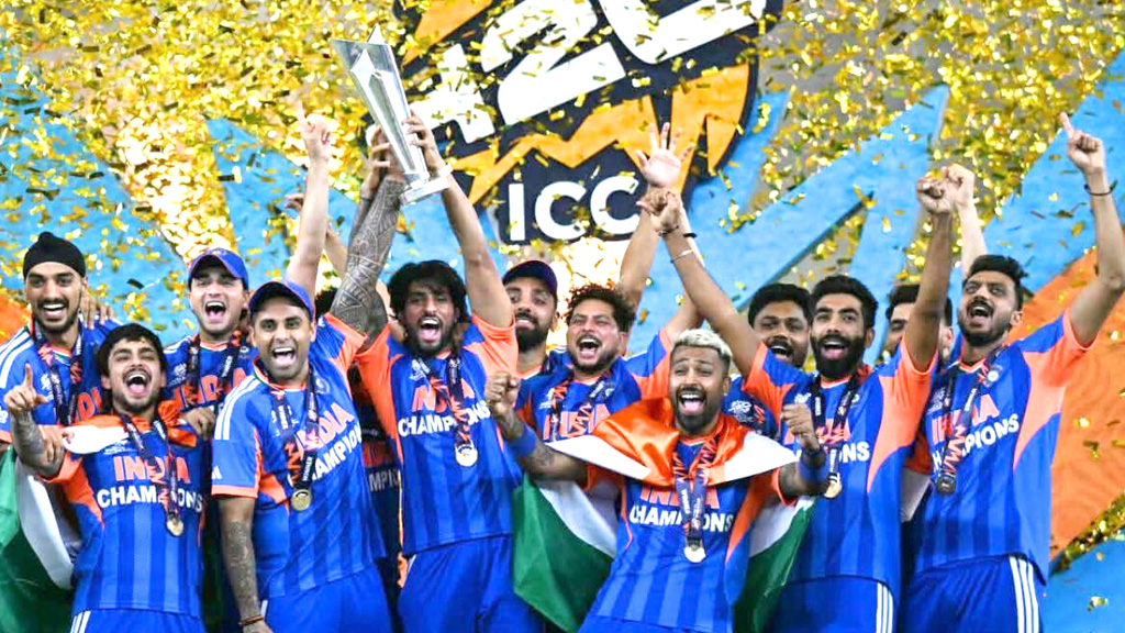 টানা দ্বিতীয়বার টি–টোয়েন্টি বিশ্বকাপ জিতে ইতিহাস ভারতের