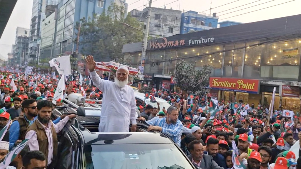 আজাদি না গোলামি— ১২ ফেব্রুয়ারির ভোটেই চূড়ান্ত ফয়সালা হবে: জামায়াত আমির