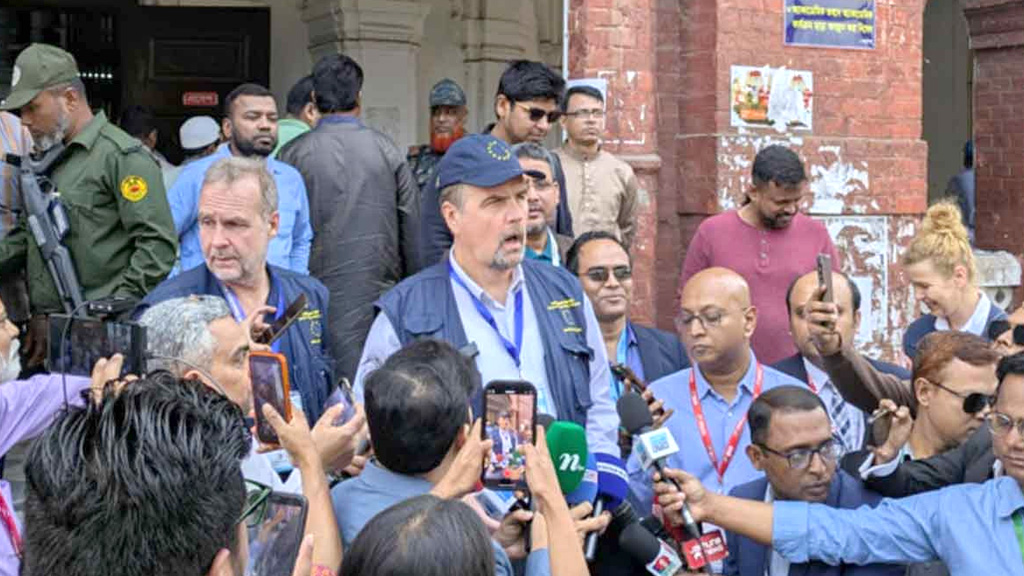ভোটারদের মধ্যে ইতিবাচক আগ্রহ দেখছি : ইইউ প্রধান পর্যবেক্ষক