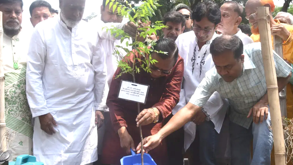 ৫ বছরে ৩ লাখ গাছ লাগাবে ডিএসসিসি