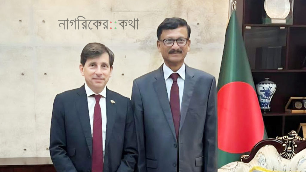 পররাষ্ট্র উপদেষ্টার সঙ্গে ফ্রান্সের রাষ্ট্রদূতের প্রথম সাক্ষাৎ