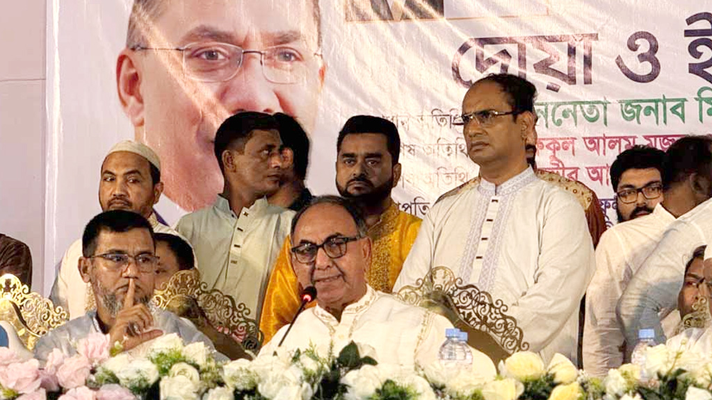 মিথ্যা অপবাদ দিয়ে বদনাম করা বড় পাপ: মির্জা আব্বাস