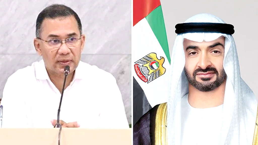 মধ্যপ্রাচ্য পরিস্থিতি নিয়ে তারেক রহমান ও আমিরাতের প্রেসিডেন্টের ফোনালাপ