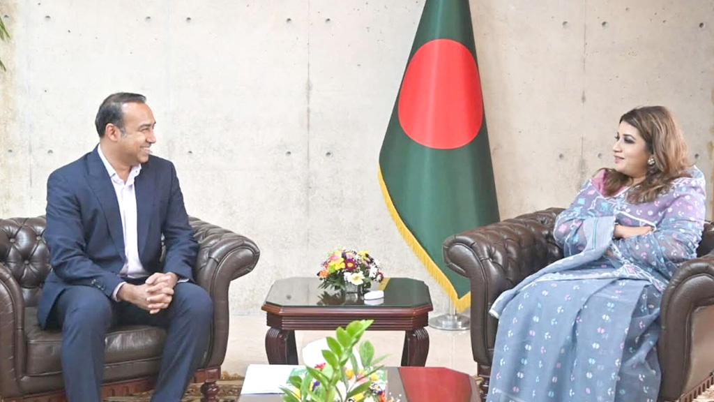 পররাষ্ট্র প্রতিমন্ত্রীর সঙ্গে তাবিথ আউয়ালের সাক্ষাৎ