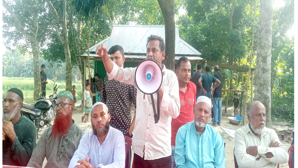 নান্দাইল উপজেলার বাহাদুরপুর গ্রামের সামাজিক মিলনমেলা অনুষ্ঠিত