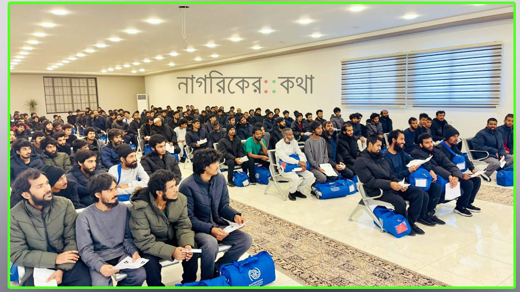 লি‌বিয়া থেকে দেশে ফিরলেন ১৭০ বাংলাদেশি