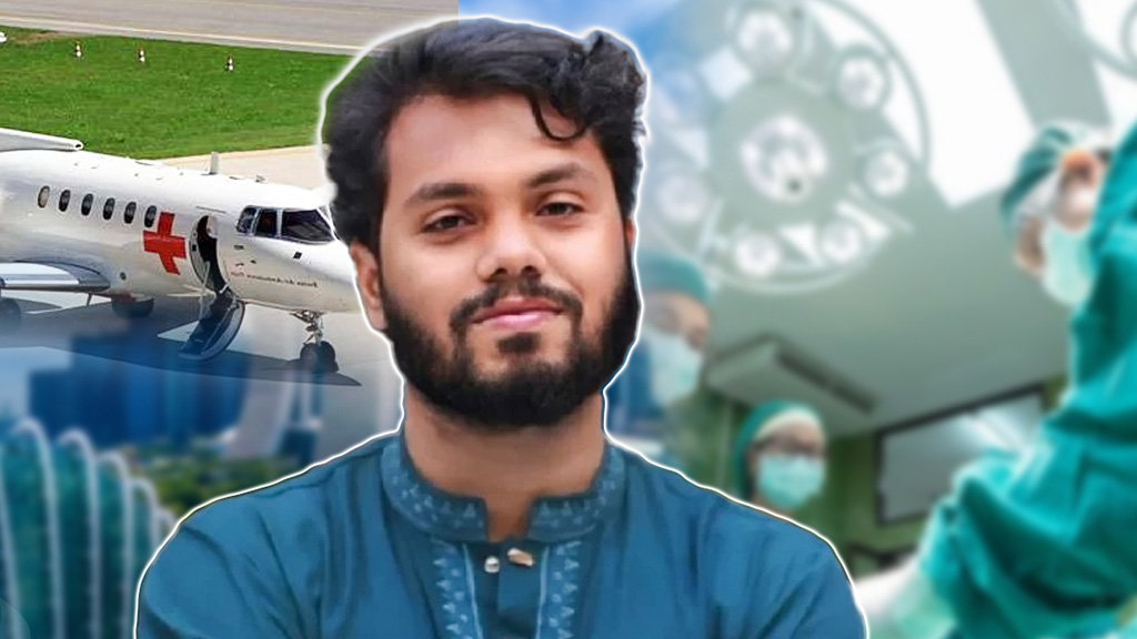 হাদির অবস্থা অত্যন্ত সংকটাপন্ন