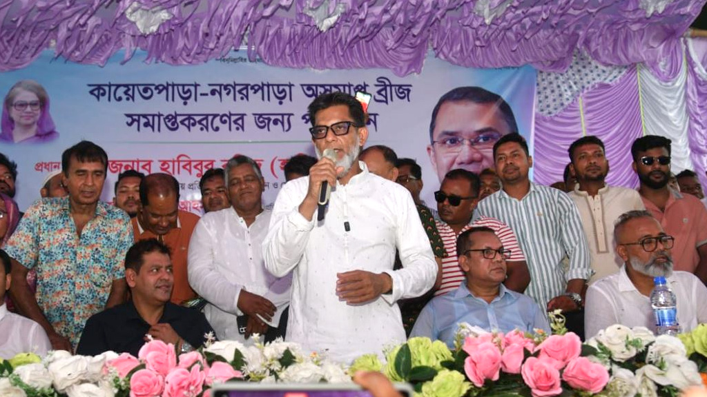 উন্নয়নের ধারাবাহিকতায় জনগণের প্রত্যাশা পূরণ করবে সরকার: প্রতিমন্ত্রী হাবিবুর রশিদ